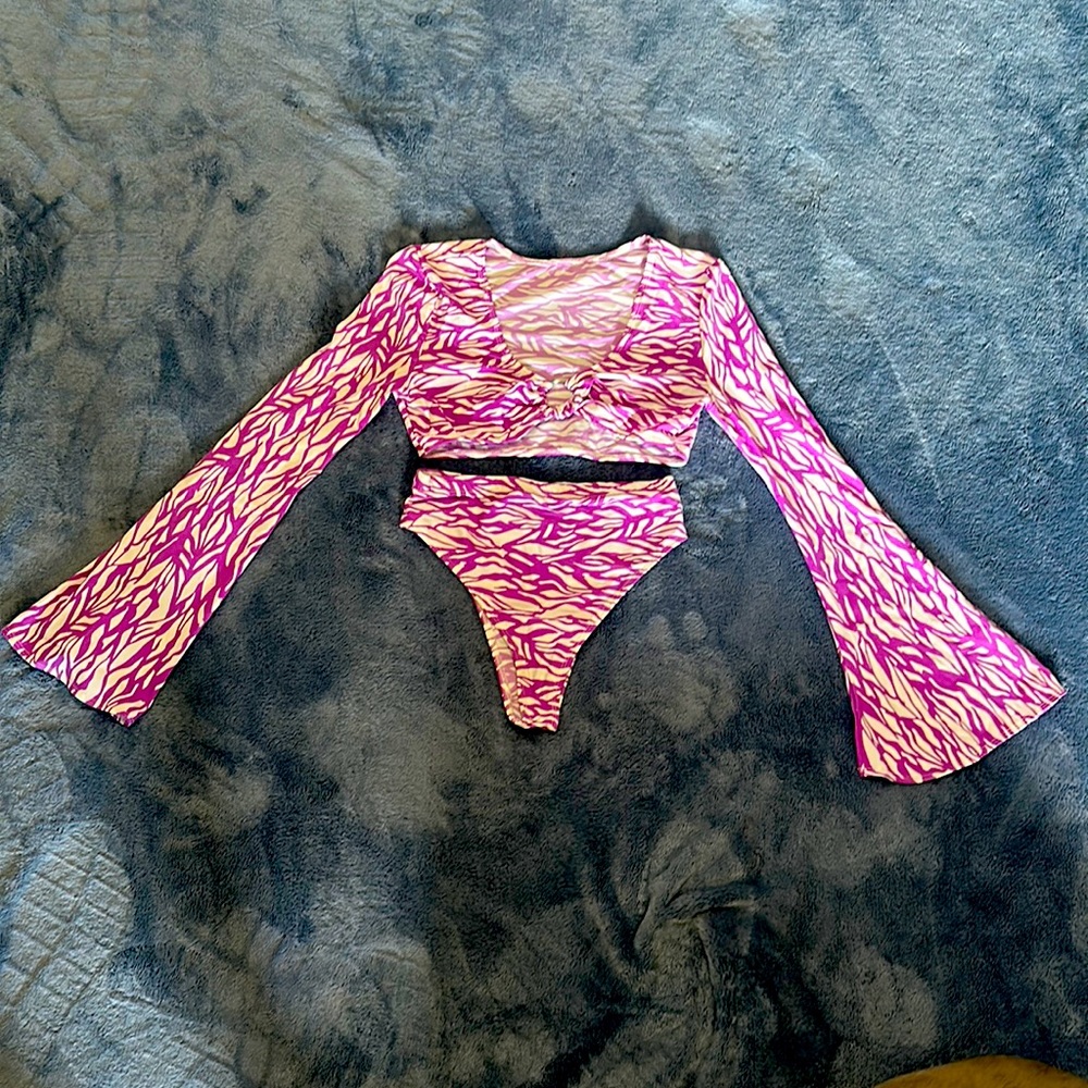 Tasteful Girl Zebra Rave Set